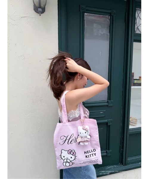 Her lip to トートバッグ HLT x Hello Kitty Tote Bag オリジナル缶
