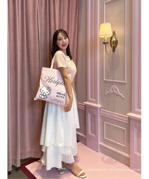 Her lip to トートバッグ HLT x Hello Kitty Tote Bag オリジナル缶