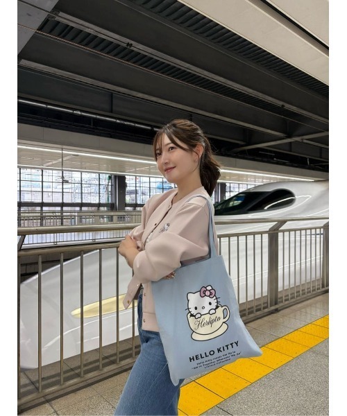 Her lip to トートバッグ HLT x Hello Kitty Tote Bag オリジナル缶