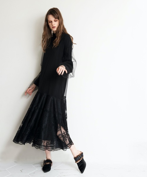 激安ブランド ワンピース レースレイヤードドレス 送料無料 Alrayan University Edu Ye