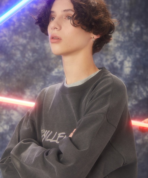 カラーの スウェット ピグメント クルーネック ZOZOTOWN PayPayモール店 - 通販 - PayPayモール VINTAGE PIGMENT CREWNECK / メッケンチップス ヴィンテージ Ⓩレトロ