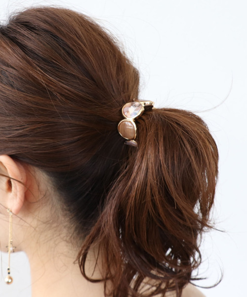 ヘアクリップ Jewel VOX ヘアクリップ ダッカール ヘアアクセ レディース