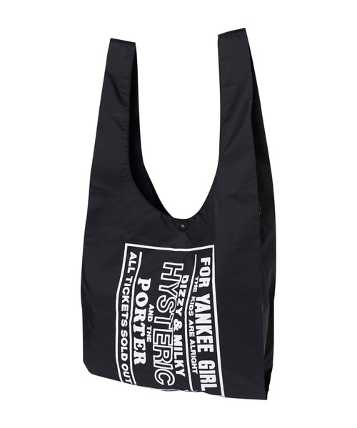 HYSTERIC GLAMOUR×ポーター パッカブル GROCERY BAG HYSTERIC GLAMOUR トートバッグ バッグ PORTER/パッカブル