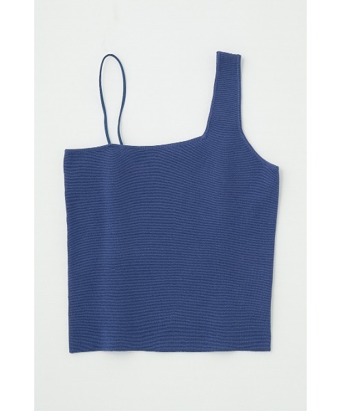 タンクトップ ASYMMETRY KNIT タンク