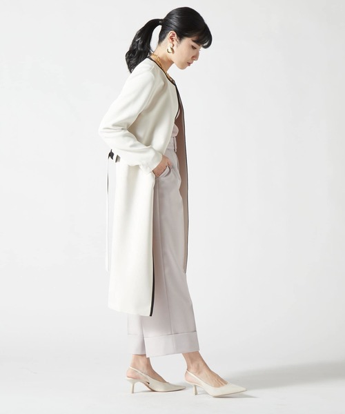 Tiara トレンチコート コート バイカラーコート レディース