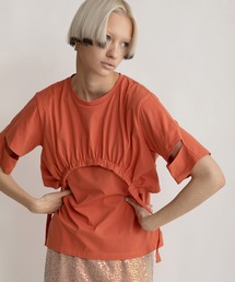 AULA AILA tシャツ ドローストリングTシャツ レディース