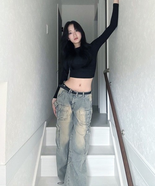 CARGO TROUSERS カーゴパンツ ウォッシュド ベージュ Amazon.co.jp: Bianchi(ビアンキ) パンツ ベージュ S カーゴ