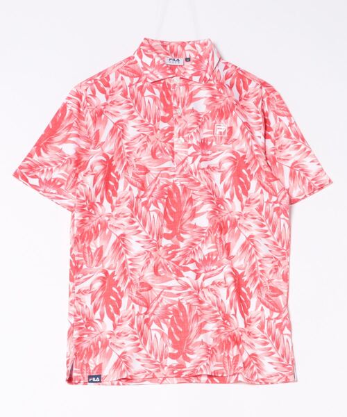 (フィラ ゴルフ)FILA GOLF FILA半袖シャツ747613メンズ 747613  PK L dwos6rj FILA GOLF シャツ 「FILA GOLF/フィラゴルフ」ボタニカル柄半袖