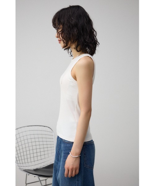 AZUL BY MOUSSY タンクトップ ノースリーブ ベーシックカップ