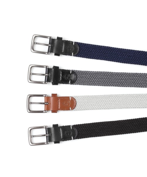 【まとめ売り】nonnative ベルト The DUFFER of ST.GEORGE ベルト RUBBER MESH BELT：ゴム