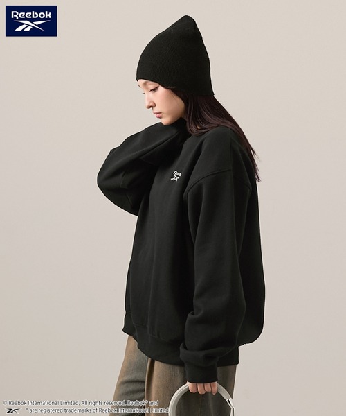 リーボック　Reebok　ブラック スウェット　セットアップ REEBOK】 セットアップ ☆ Padded Jacket & Pants Set Up