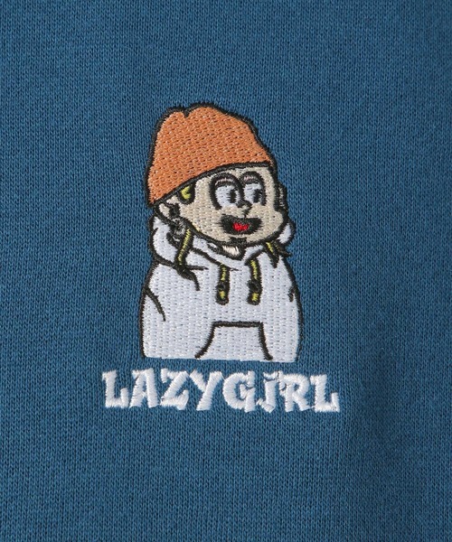 LAKOLE トレーナー スウェット LAZY刺繍プルオーバー / 147788