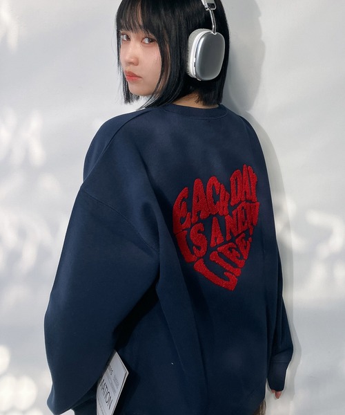 AS KNOW AS（アズノゥアズ） トレーナー スウェット アソートモチーフ