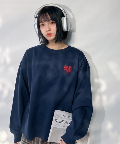 AS KNOW AS（アズノゥアズ） トレーナー スウェット アソートモチーフ