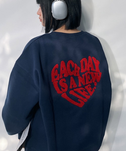 AS KNOW AS（アズノゥアズ） トレーナー スウェット アソートモチーフ