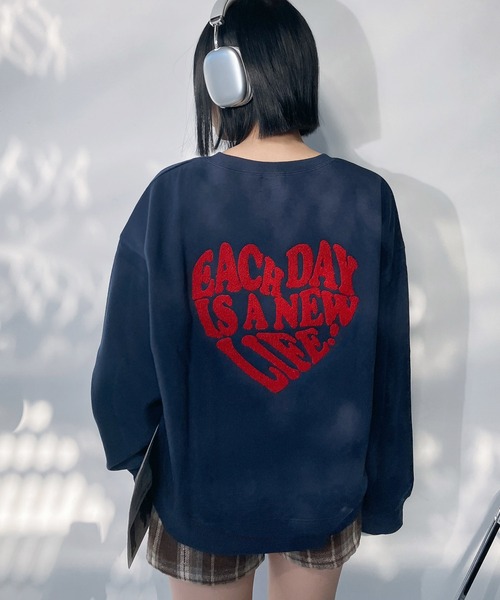 AS KNOW AS（アズノゥアズ） トレーナー スウェット アソートモチーフ