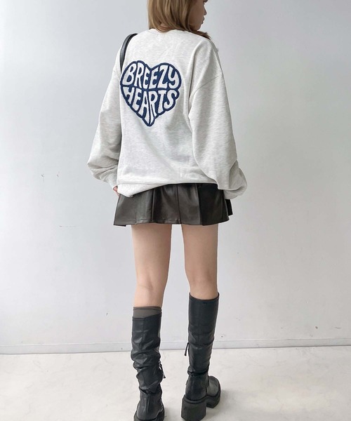 AS KNOW トレーナー スウェット アソートモチーフサガラ刺繍スウェット