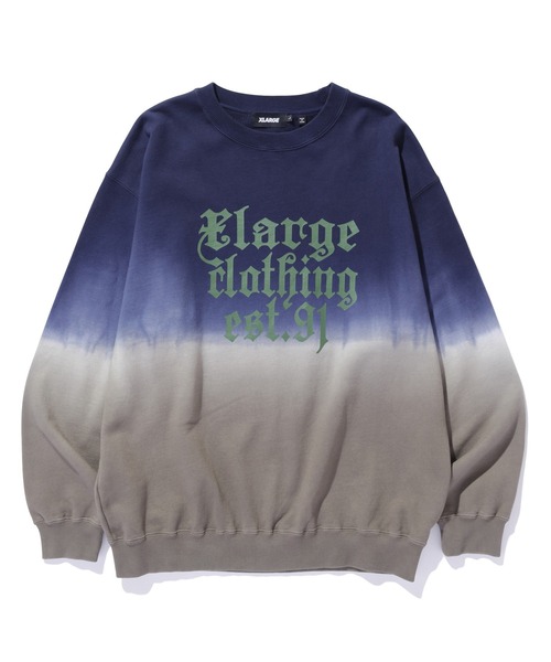 XLARGE（エクストラ ラージ） トレーナー スウェット GRADATION