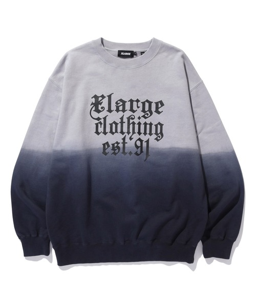 XLARGE（エクストラ ラージ） トレーナー スウェット GRADATION