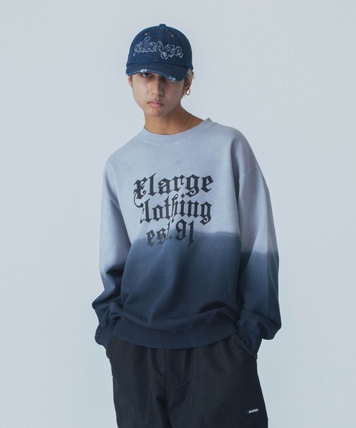 XLARGE（エクストラ ラージ） トレーナー スウェット GRADATION