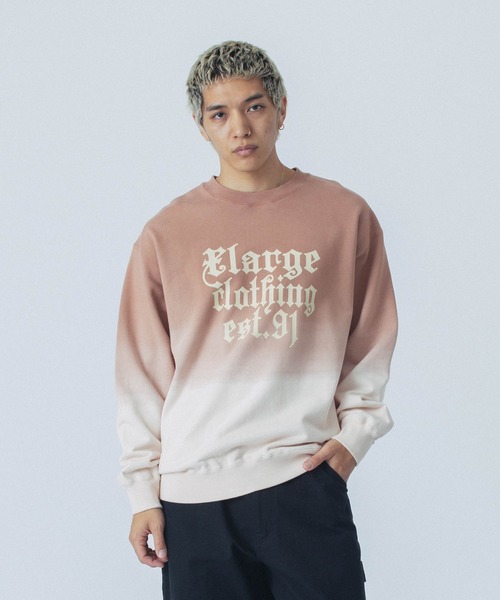 XLARGE（エクストラ ラージ） トレーナー スウェット GRADATION