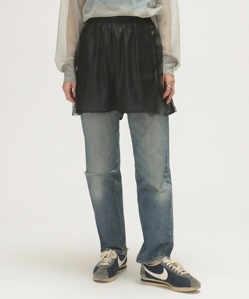 パンツ BEAMS BOY maturelyHemCordJerseyPants BEAMS BOY（ビームス ボーイ）maturely / コットン シルク