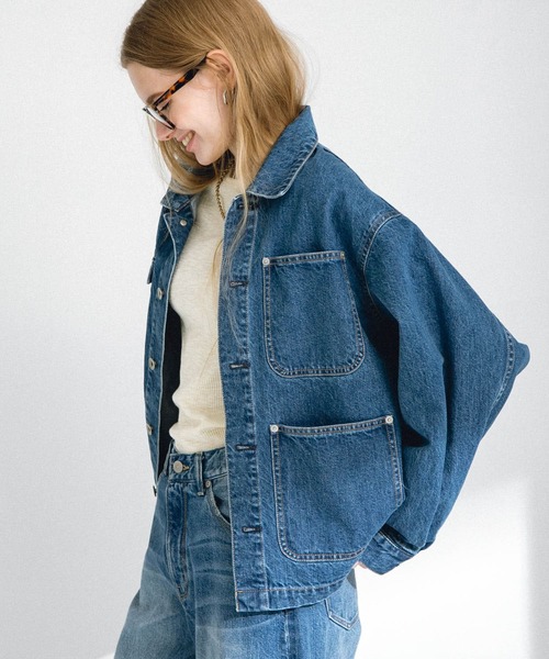 セール】 new basic 10oz DENIM WORK JACKET （Gジャン・デニム