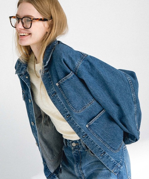 アーバンリサーチドアーズ　サニーレーベル　デニムワークジャケット　25SS URBAN RESEARCH Sonny Label デニムジャケット gジャン デニム