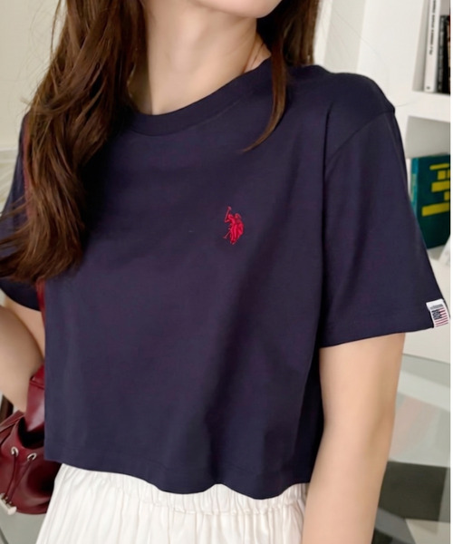 U.S. POLO ASSN.（ユーエスポロアッスン） tシャツ 半袖 Ada.別注
