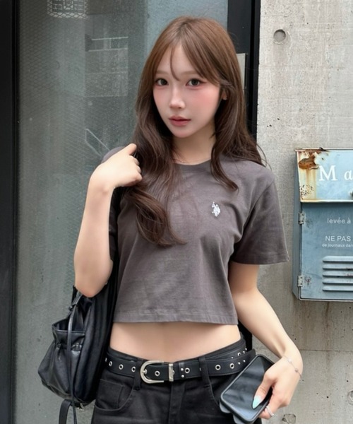 U.S. POLO ASSN.（ユーエスポロアッスン） tシャツ 半袖 Ada.別注