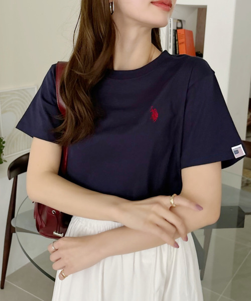 U.S. POLO ASSN. tシャツ Ada.別注 // ASSN クロップド