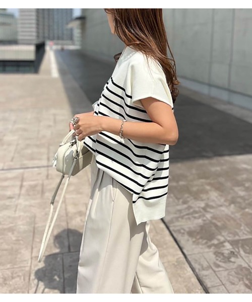 トップス Emma Taylor フロント2wayニットトップス Emma Taylor│STYLEDOOR スタイルドア