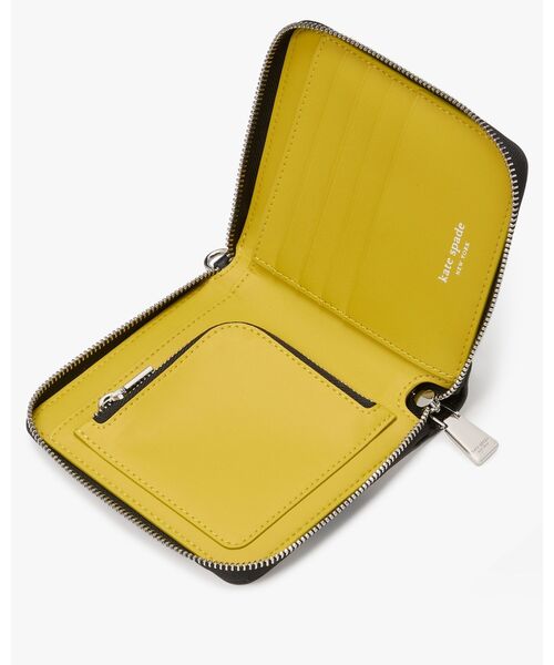 Kate Spade ラベル スモール コンパクト ウェブド リストレット ラベル スモール コンパクト ウェブド リスレット | KATE SPADE