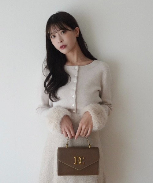 格安【♡デイシー♡カーデ】 DEICY（デイシー） カーディガン ファースリーブカーディガン