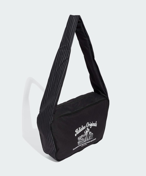 【BALENCIAGA×ADIDAS】クロスボディバック（ブラック） 入手困難 BALENCIAGA adidas ボディバッグ レザー ブラック