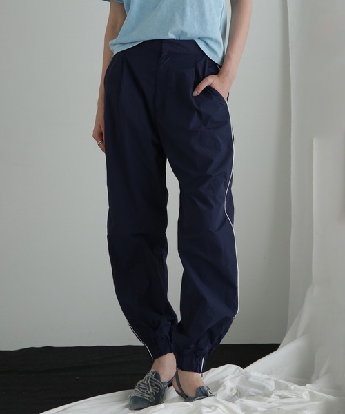 ROSE BUD（ローズバッド） パンツ (CREOLME)サイドラインナイロン
