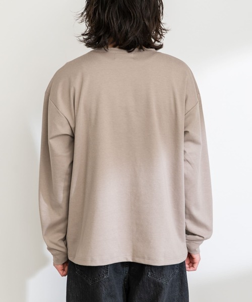 Theory リボン付き長袖シャツ、サイズS 全方向ストレッチロングシャツサイドシャツスリット七分袖