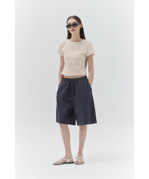 レディース 半袖Tシャツ★キルシ★スリムフィット COLLAR OLIVE tシャツ KIRSH PLAIN SLIM FIT T-SHIRT キルシー プレーン