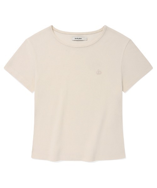 レディース 半袖Tシャツ★キルシ★スリムフィット CROP tシャツ KIRSH PLAIN SLIM FIT T-SHIRT キルシー プレーン