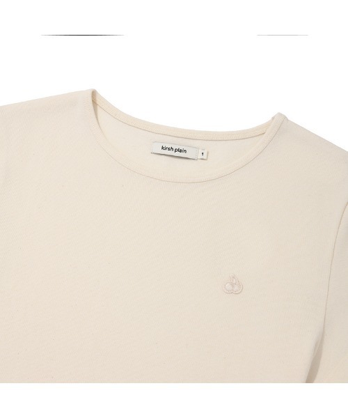レディース 半袖Tシャツ★キルシ★スリムフィット COLLAR tシャツ KIRSH PLAIN SLIM FIT T-SHIRT キルシー プレーン