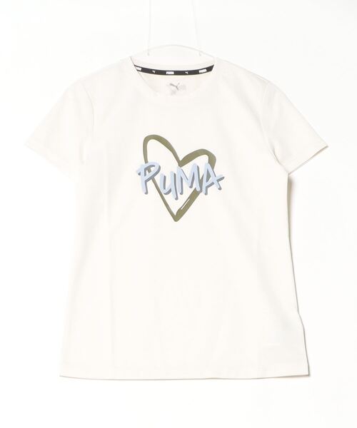 PUMA tシャツ プーマ ESS ダブルフェイス ニット ロゴ Tシャツ_