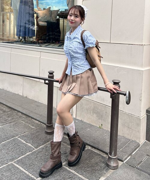 OLIVE des ブラウス シャツ 「インフルエンサー企画 」Keru