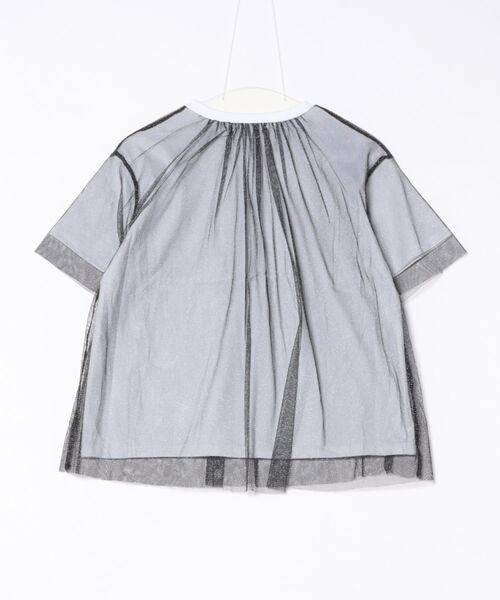 【新品未使用】MARY QUANT マリークワント　チュールドッキングTシャツ MARY QUANT tシャツ マリークワント mary quant チュール
