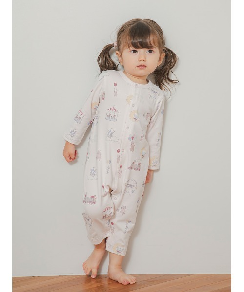 ジェラートピケ　BABY ケーキモチーフロンパース＆スタイ　女の子 gelato pique（ジェラートピケ） ベビー服 ロンパース 「BABY」カップ