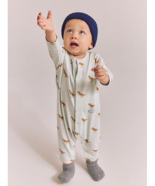 gelato pique（ジェラートピケ） ベビー服 ロンパース 「BABY」長袖