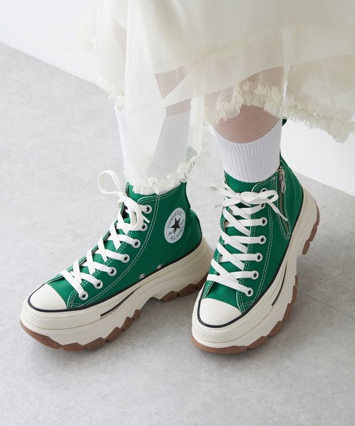 24 コンバース スニーカー ハイ　us レディース　グリーン CONVERSE 「CONVERSE」 ハイカットスニーカー 24cm グリーン