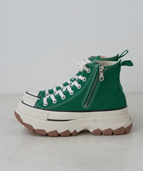 CONVERSE 「CONVERSE」 ハイカットスニーカー 24cm グリーン