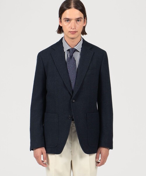 TOMORROWLAND（トゥモローランド） テーラードジャケット 46 ブラック