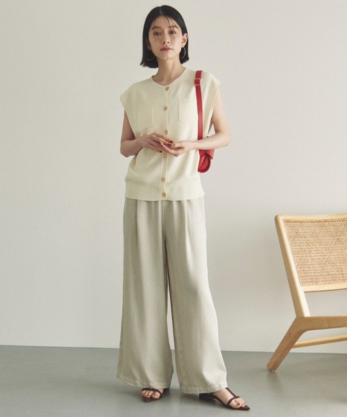 LASUD ボア ベスト　ジレ LASUDのベスト/ジレの商品一覧｜ファッション通販のYAMADAYA STORE