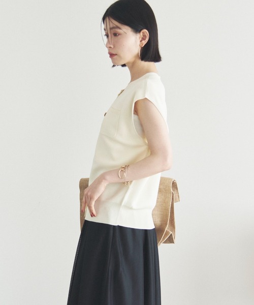 ベスト ジレ Linen blend short vest レディース LINEN BLEND SHORT VEST - Light beige | ZARA United States